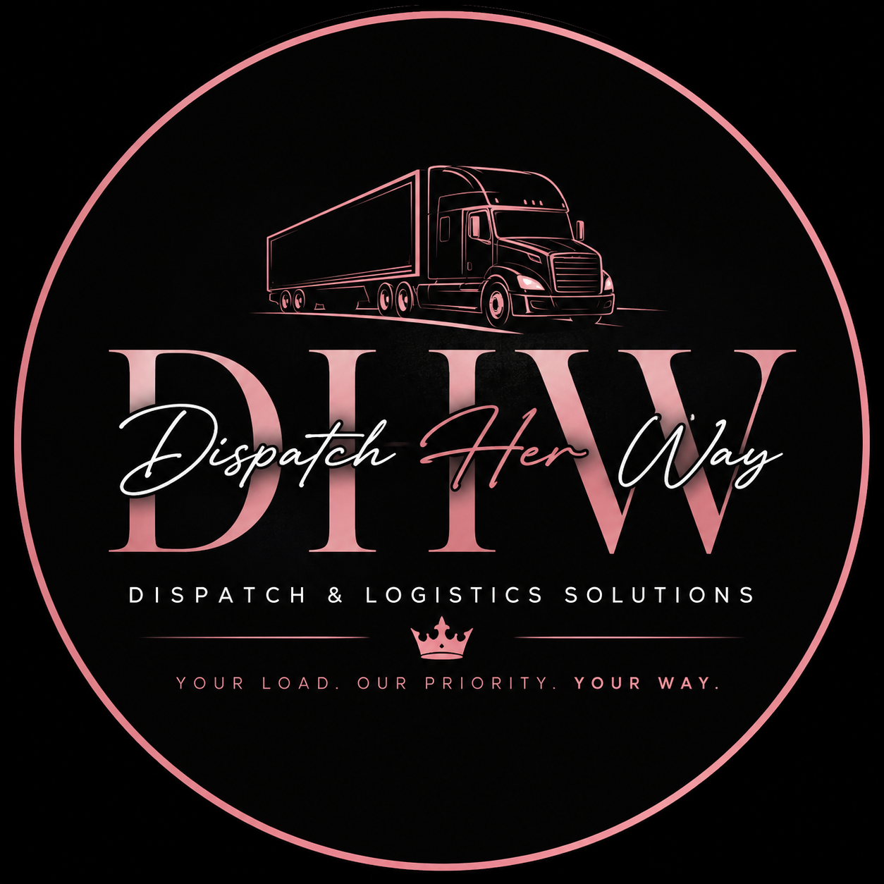 Dispatch Her Way logo